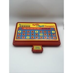 Texas Instruments Speak & Spell Compact 1981 Super Stumpers 4-6 No Battery Cover